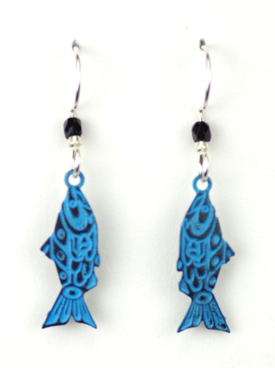  Aqua79 Christian Fish Earrings Jewelry - Authentic