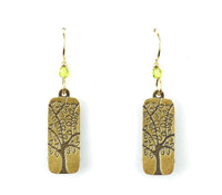 Rectangle Tree Earrings