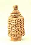Lidded Ceramic Vessel.